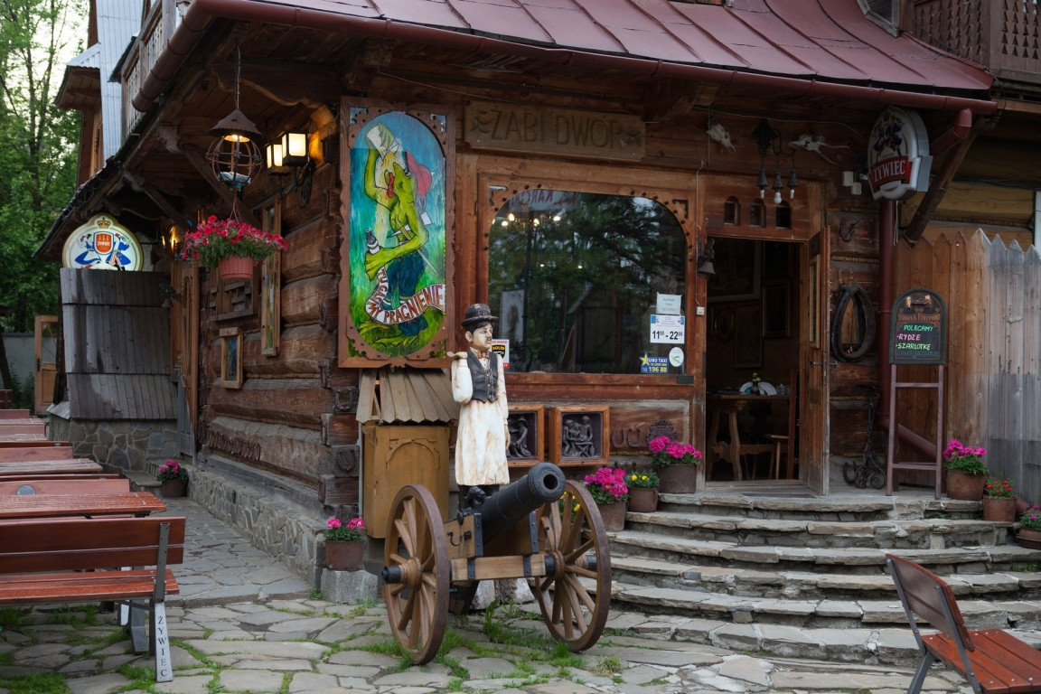Karczma Żabi Dwór restauracje gastronomia Zakopane, Strążyska 26