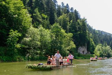 Polski spływ przełomem Dunajca z biurem Majer - jednodniowe - wycieczka na spływ Dunajcem - Zakopane