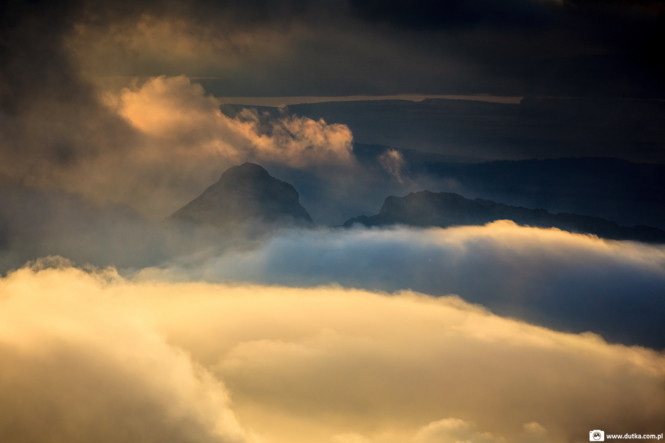 Świnica Tatry polskie. Widok na Giewont Świnica Tatry polskie. Widok na Giewont