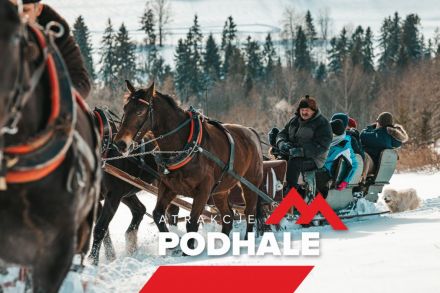 Tradycyjne Góralskie kuligi w Bukowinie Tatrzańskiej