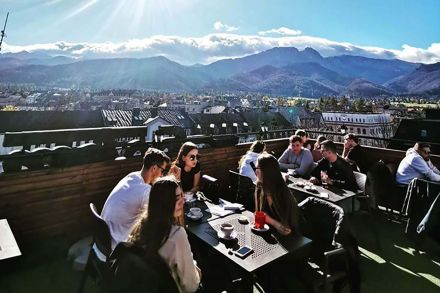 Kawiarnia widokowa Zakopane - Cafe Tygodnik Podhalański