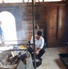 Bacówka Biały Potok Bacówka na polanie Biały Potok - bacówki - bacówka - Witów