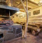 Karczma Szałas Kurniawa Zakopane - sala dolna i grill