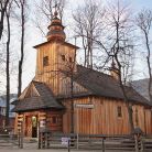 Ulica Kościeliska - starówka Zakopanego - Stary Kościół