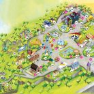 Park rozrywki Rabkoland - plan parku Park rozrywki Rabkoland - dla dzieci - park rozrywki - Rabka Zdrój