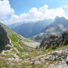 Szpiglasowy Wierch. Widok na szczyt Miedziane Szpiglasowy Wierch - szczyty - szczyt - Tatry