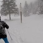 Skitourowe Zakopane. Trasa z Doliny Małej Łąki Przez Przełęcz w Grzybowcu do Doliny Strążyskiej Trasa skitourowa z Doliny Małej Łąki do Doliny Strążyskiej - narty - skitourowe zakopane - Kościelisko