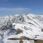 Widok z Wołowca Wołowiec - szczyty - szczyt - Tatry