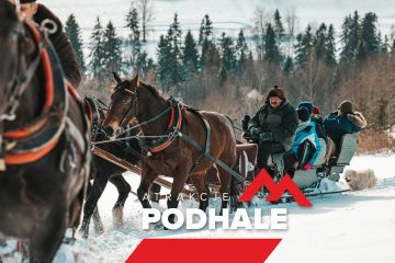 Tradycyjne Góralskie kuligi w Bukowinie Tatrzańskiej Tradycyjny Góralski kulig w Bukowinie Tatrzańskiej - jednodniowe - kulig zimowy - Bukowina Tatrzańska