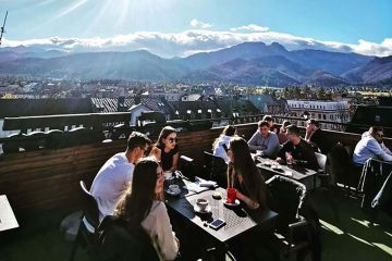 Kawiarnia widokowa Zakopane - Cafe Tygodnik Podhalański Cafe Tygodnik Podhalański - kawiarnie - kawiarnia - Zakopane