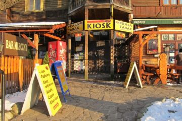 Kiosk Cygar Pras Zakopane Krupówki Kiosk Cygar Pras - sklepy - kiosk - Zakopane