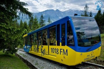 Zakopane Gubałówka Gubałówka i kolej szynowa PKL - ciekawe miejsca - ciekawe miejsce - Zakopane