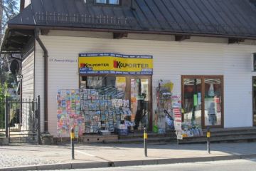 Kiosk Kolporter - sklepy - kiosk - Zakopane