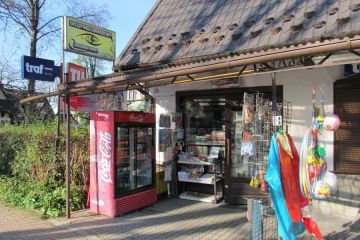 Kiosk Oczko Zakopane Witkiewicza Traf Press Kiosk Oczko - sklepy - kiosk - Zakopane