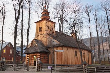 Stary Kościół pod wezwaniem MB Częstochowskiej w Zakopanem - kultura - zabytek - Zakopane