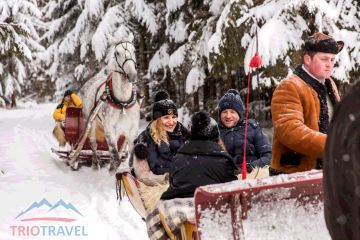 Kulig Dolina Chochołowska - jednodniowe - kulig zimowy - Zakopane