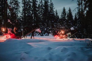 Kulig Zakopane Gubałówka TatryExpress Kulig Zakopane Gubałówka TatryExpress - jednodniowe - kulig zimowy - Zakopane