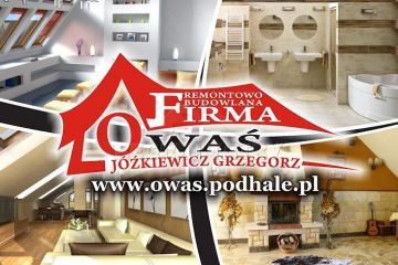 Firma remontowo budowlana Owaś - budownictwo - usługi budowlane - Zakopane