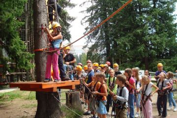 Park Przygody Gubałówka - ADVENTURE Park - dla dzieci - park linowy - Zakopane