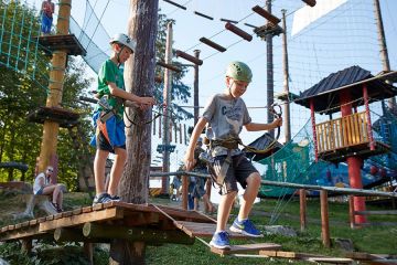 Park Linowy Złota Grań - dla dzieci - park linowy - Zakopane