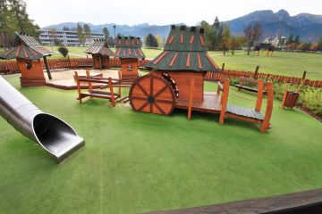 Place zabaw dla dzieci w Zakopanem - Dolna Rówień Krupowa Plac Zabaw Dolna Rówień Krupowa - dla dzieci - plac zabaw dla dzieci - Zakopane