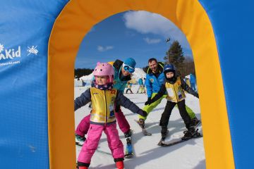 Kids Park Szymoszkowa - narty - przedszkole narciarskie - Zakopane