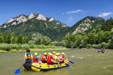 Rafting pontonowy na Dunajcu z biurem Oto Tatry - jednodniowe - wycieczka na rafting po Dunajcu - Zakopane