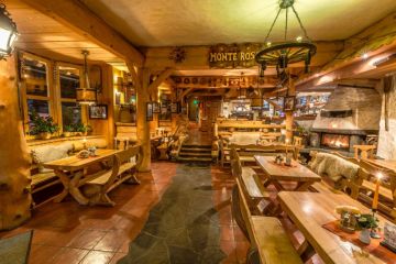 Zakopane - restauracja Monte Rosa - sala bilardowa Restauracja Monte Rosa - restauracje - restauracja - Zakopane