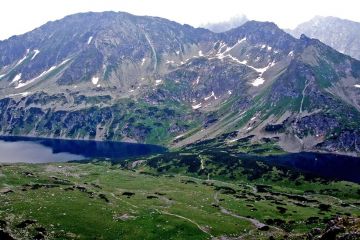 Czarny Staw Polski - stawy i wodospady - staw / wodospad - Tatry