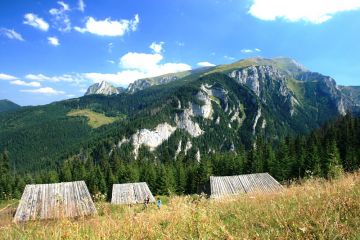 Hala Stoły - doliny - dolina - Tatry