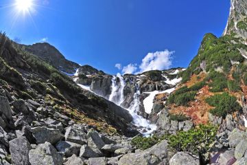Wodospad Siklawa Wodospad Siklawa - stawy i wodospady - staw / wodospad - Tatry