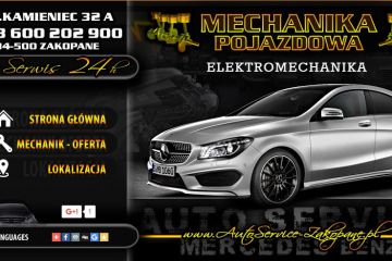 Auto Service Mercedes-Benz - motoryzacja - mechanik samochodowy - Zakopane