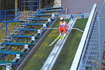 Zakopane Wielka Krokiew nocą Wielka Krokiew - ciekawe miejsca - ciekawe miejsce - Zakopane
