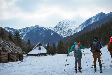 Trasa skitourowa z Kuźnic na Świnicką Przełęcz - narty - skitourowe zakopane - Zakopane