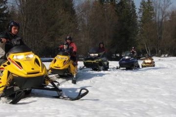 Skutery śnieżne  Biały Potok - sport i rekreacja - skutery śnieżne - Witów