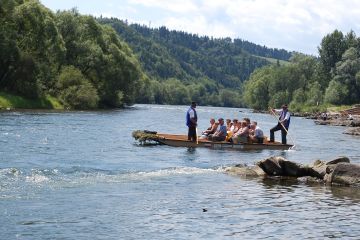 Spływ przełomem Dunajca - Stachoń Travel - jednodniowe - wycieczka na spływ Dunajcem - Zakopane