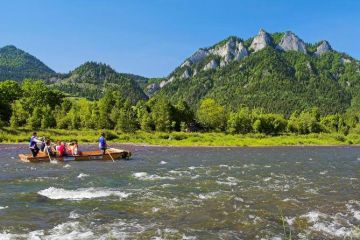 Polski spływ przełomem Dunajca z biurem Pomian Travel - jednodniowe - wycieczka na spływ Dunajcem - Zakopane