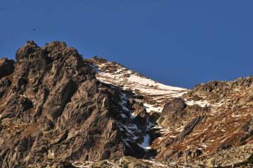 Szpiglasowy Wierch. Widok na szczyt Miedziane Szpiglasowy Wierch - szczyty - szczyt - Tatry