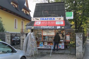 Kiosk Trafika Zakopane Staszica Kiosk Trafika - sklepy - kiosk - Zakopane