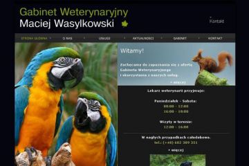 Gabinet weterynaryjny Maciej Wasylkowski - dla zwierząt - weterynarz - Zakopane