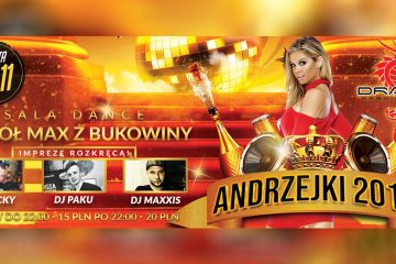 Andrzejki 2019 - impreza klubowa - kluby - Czarny Dunajec