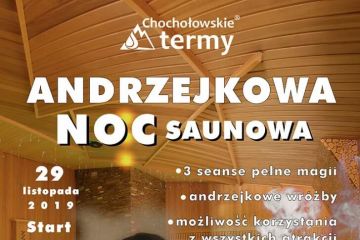 Andrzejkowa Noc Saunowa - Baseny & Sauny - pozostałe - Chochołów