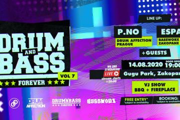 Drum'n'Bass Forever vol.7 @ Gugu + Live stream - impreza klubowa - kluby - Zakopane