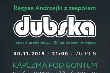 Dubska - koncert - koncerty - Zakopane