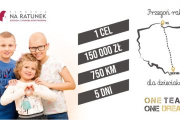 Przegoń raka dla dzieciaka! - ultra sztafeta przez Polskę - impreza charytatywna - pozostałe - Zakopane