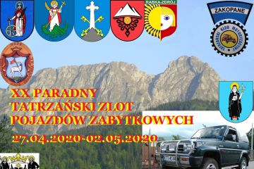 XX Paradny Tatrzański Zlot Pojazdów Zabytkowych - zlot - pozostałe - Zakopane