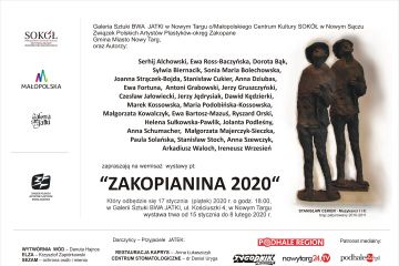 Zakopianina 2020 - wystawa - kultura - Nowy Targ