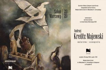 Zobacz Wystawa w ramach Salonu Marcowego 2020 „Andrzej Kreütz-Majewski – Malarstwo, Scenografia” - wystawa - kultura - Zakopane Wystawa w ramach Salonu Marcowego 2020 „Andrzej Kreütz-Majewski – Malarstwo, Scenografia” - wystawa - kultura - Zakopane